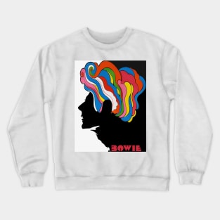 Bowie Portrait/Milton Glaser Tribute Crewneck Sweatshirt